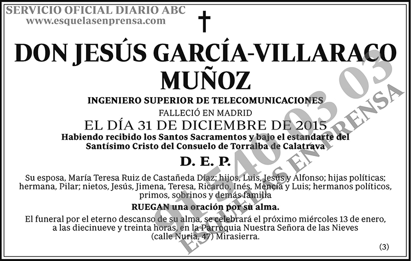 Jesús García-Villaraco Muñoz